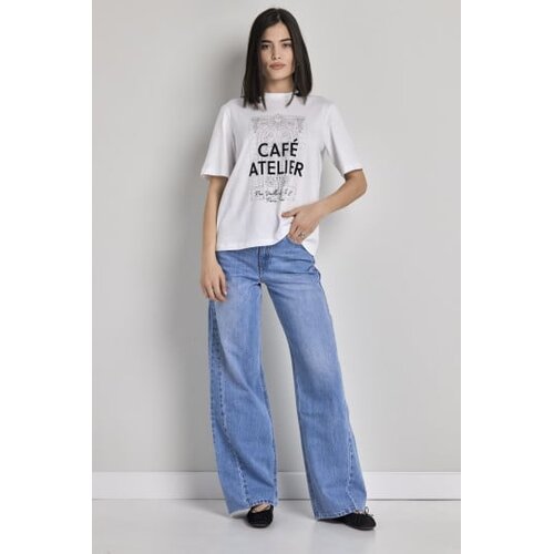 Legendww wide leg farmerke sa srednjim strukom - model 258 Cene