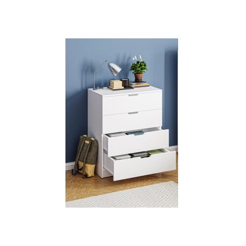 Hanah home komoda s ladicama, bijela Cene