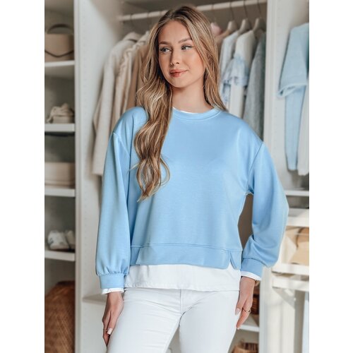 DStreet Bluza damska oversize LUZZIO niebieska Slike