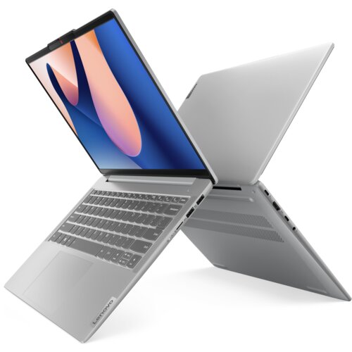 Lenovo ideapad slim 5 14IAH8 (cloud grey, aluminium) 8-Core i5-12450H 2.4-4.2GHz/8MB 16GB DDR5 512GB-SSD-NVMe 14.0&amp;quot; wuxga (1920x1200) ips 300n ag 1080p+IR+ToF uhd-graphics wifi-ax BT5.2 hdmi 2xUSB-C-DP msd backlite fpr TPM2.0 56.5Wh dos 1.46kg Slike