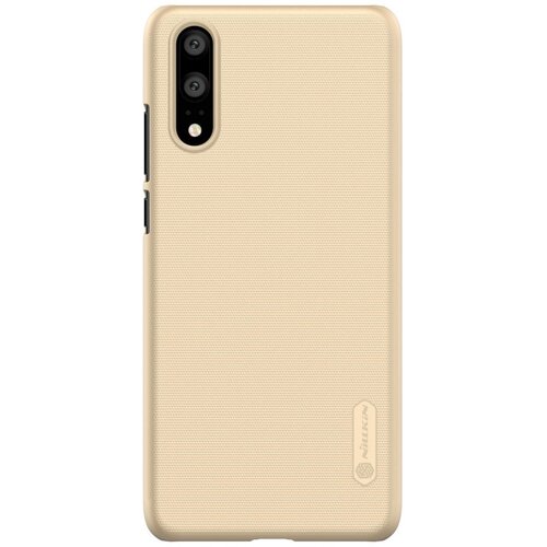 Nillkin Maska za Huawei P20 zlatna Super Frosted Shield Slike
