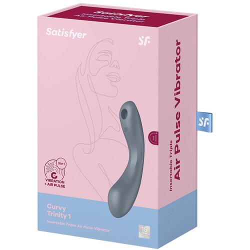 Satisfyer CURVY TRINITY 1 BLUEGREY Cene