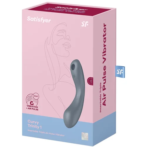 Satisfyer CURVY TRINITY 1 BLUEGREY