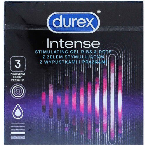 Durex Intense Orgasmic kondomi 3 kom Slike