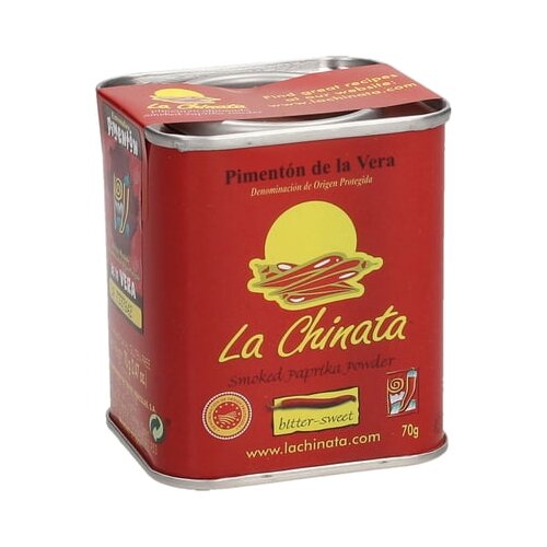 La Chinata Dimljena paprika grenko-sladka - Posoda, 70 g Slike