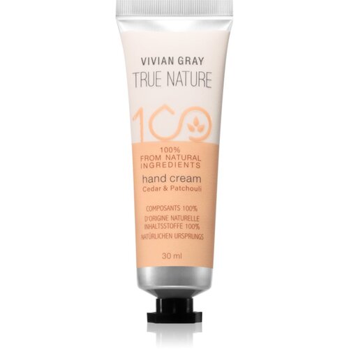 VIVIAN GRAY True Nature Cedar &amp;amp; Patchouli vlažilna krema za roke 30 ml Slike