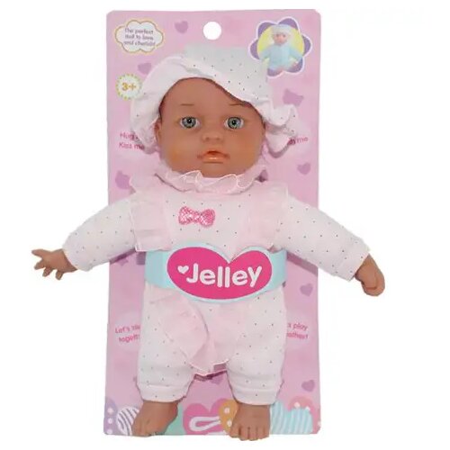 Magic Toys Jelley lutka v pikčasti obleki 25cm Cene