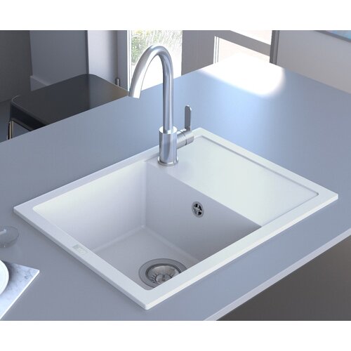GL sudopera ankona 1KO bela 580x440/195 mm Slike