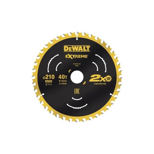 Dewalt LIST KROŽNE ŽAGE 210X30MM 40T, (5000053592) Cene