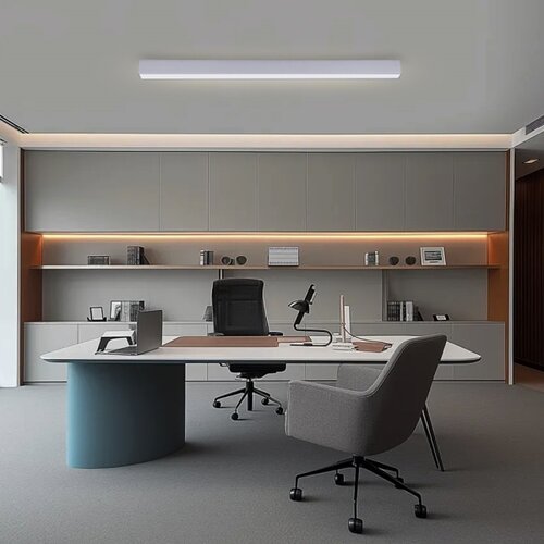  Brilagi - LED prigu&amp;scaron;iva stropno svetlo SLEEKLINE LED/40W/230V Wi-Fi Tuya srebrno + daljinski upravljač Slike