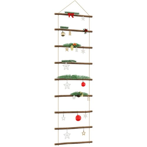  Zidni ukras u obliku ljestava 50x150 cm prirodna grana Cijene