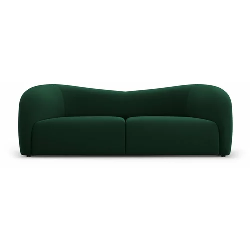 Interieurs 86 Tamno zelena baršunasti sofa 197 cm Santi –