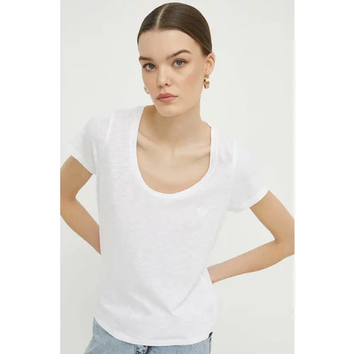 Superdry Majica kratkih rukava za žene, boja: bijela