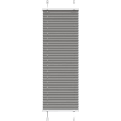  Plisirana roleta antracit 50x150 cm &scaron;irina tkanine 49,4 cm Cene