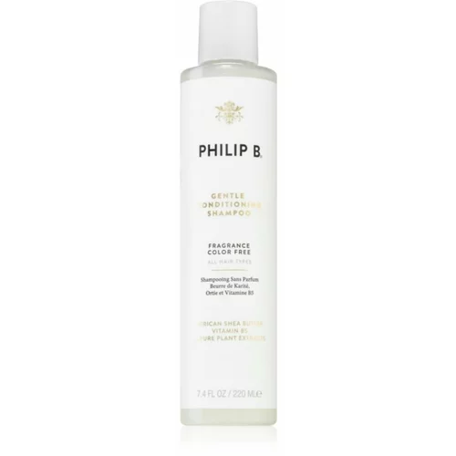Philip B. White Label nežni čistilni šampon 220 ml