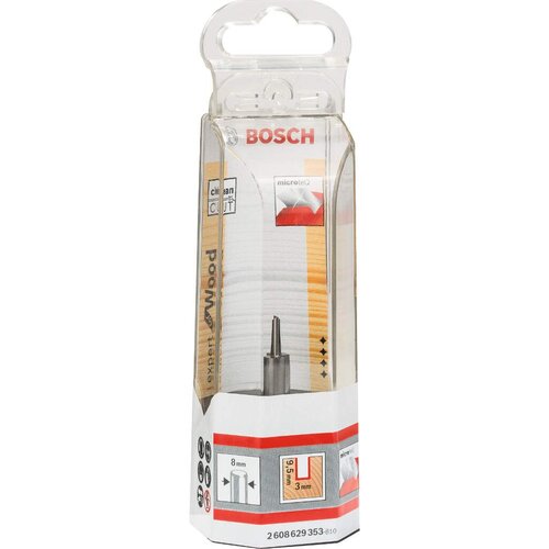 Bosch glodalo za kanale, puni tvrdi metal 8 mm, D1 3 mm, L 9,5 mm, G 50,7 mm - 2608629353 Slike