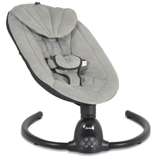  Električna ljulja&amp;scaron;ka za bebe Clarissa sa bluetooth-opcijom i daljinskim upravljanjem - gray, can9465 Slike