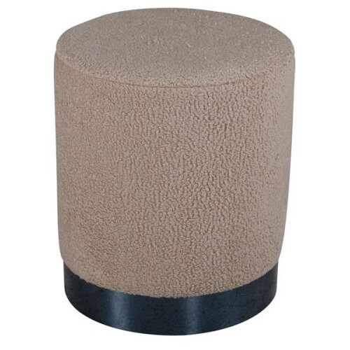 Venture Home puf Benji (art. 15561-403) ⌀35 cm, bež Slike