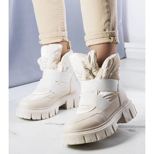 D/CEO Beige boots Huff Slike