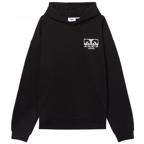 Obey Jazz head extra heavy hood Crna Cijene