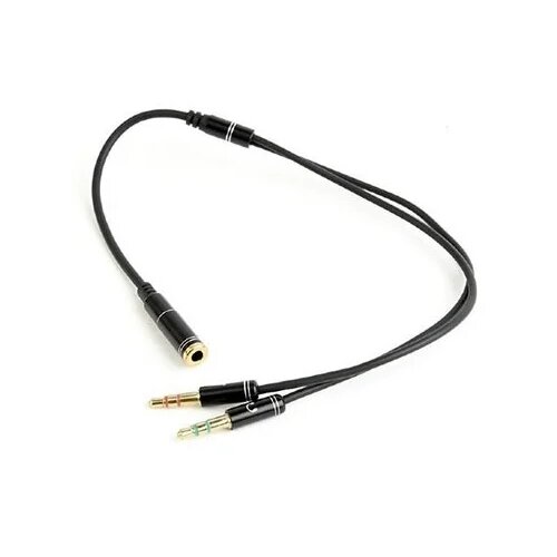 Gembird audio adapter za slusalice 2x3,5mm 3pin to 1x 3,5mm 4pin metal connector CCA-418M Cijene