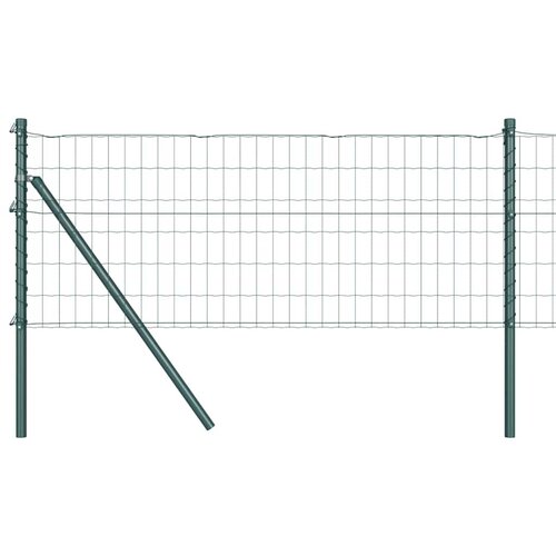 vidaXL Euro Ograda s 7 Stupova 0.6x10 m Galvanizirani Čelik Zelena Cijene