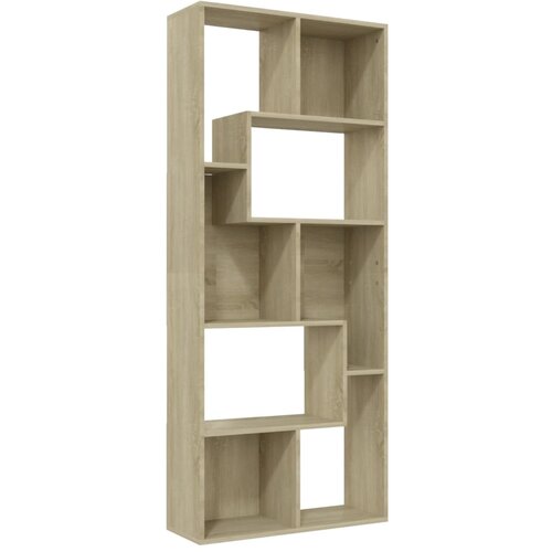 Maison Chic Knjižna omara - Knjižni regal sonoma hrast 67x24x161 cm iverna plošča, (21725944) Cene