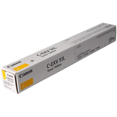 Canon Toner C-EXV 51L Yellow Slike