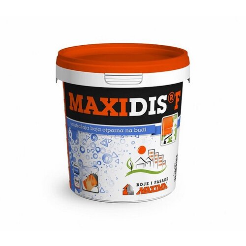 Maxima Maxidis F Vodoperiva boja otporna na buđ, 3l Slike