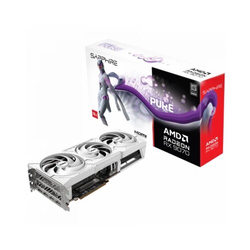 Sapphire PURE AMD RADEON RX 9070 GAMING OC 16GB DUAL HDMI / DUAL DP Cene