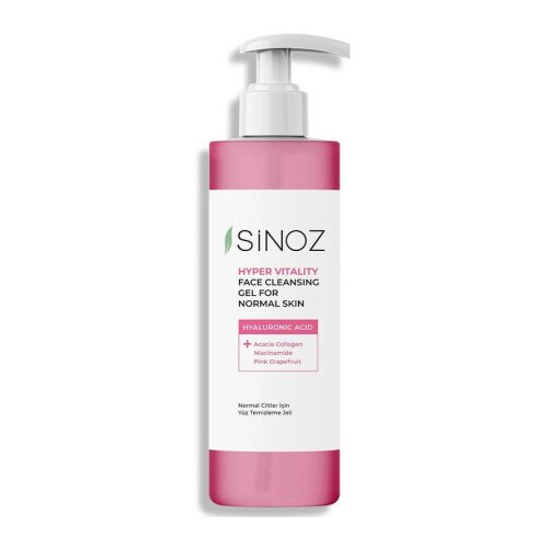 SiNOZ gel za umivanje obraza - Hyper Vitality Face Cleansing Gel for Normal Skin (400ml) Cene