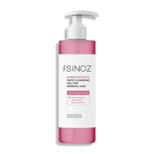 SiNOZ gel za umivanje obraza - Hyper Vitality Face Cleansing Gel for Normal Skin (400ml)