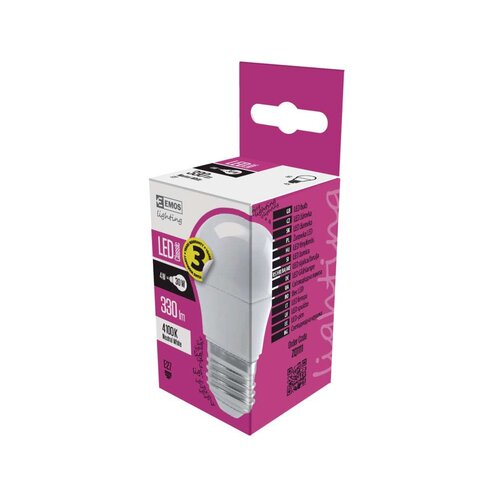 Emos LED sijalica Classic Mini Globe 4W E27 NW ZQ1111 Slike