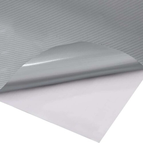 VidaXL Folije za automobil 2 kom 4D srebrne 100 x 150 cm + 50 x 150 cm Slike
