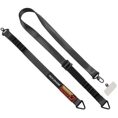 Dux ducis Outdoor Cross Body - remen za telefon preko tijela - crni Cijene