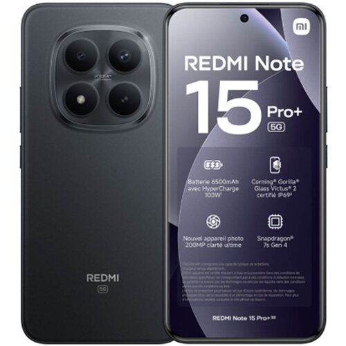 XIAOMI REDMI NOTE 15 PRO+12/512 GB crni Cijene