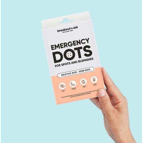 My White Secret Breakout + Aid Emergency Dots lokalna nega proti aknam za obraz, dekolte in hrbet z aloe vero Slike