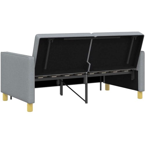  Krevet-sofa na razvlačenje Svijetlo zelena Tkanina - Svjetlosiva Cijene