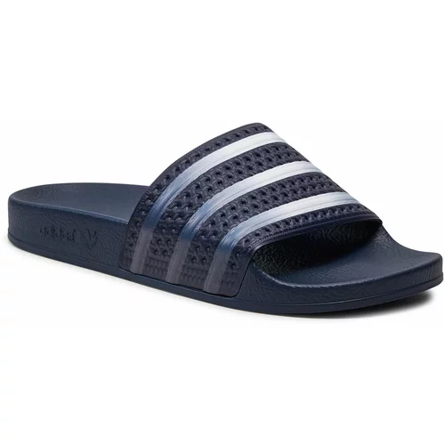 Adidas Natikače s potpeticom 'ADILETTE' morsko plava / bijela