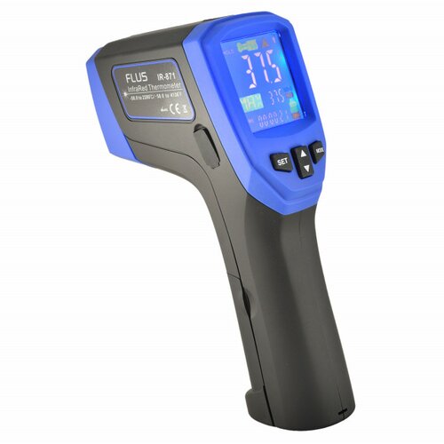 flus IR-871 infracrveni termometar 50:1 sa SD karticom Slike