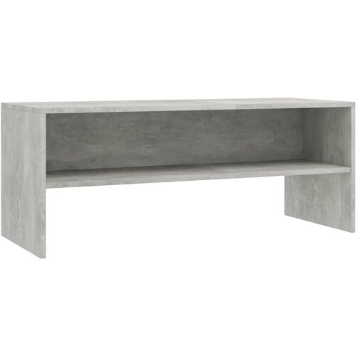 Maison Chic TV omarica - TV stojalo - Televizijska omarica betonsko siva 100x40x40 cm iverna plo&amp;scaron;ča, (21700156) Slike