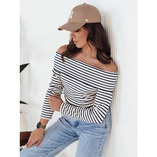 DStreet Women's blouse TESSO with Spanish flu, navy blue Cene