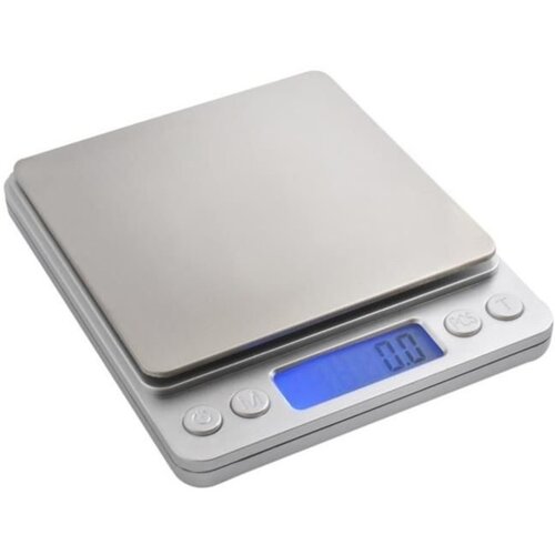 Malatec digitalna prenosna LCD žepna tehtnica 2000-0,1g osvetljena 00003465 Slike