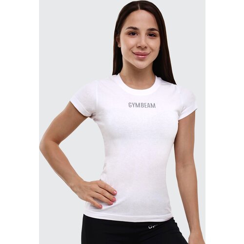 GymBeam ženska Majica Kratkih Rukava FIT White 55453 Cene
