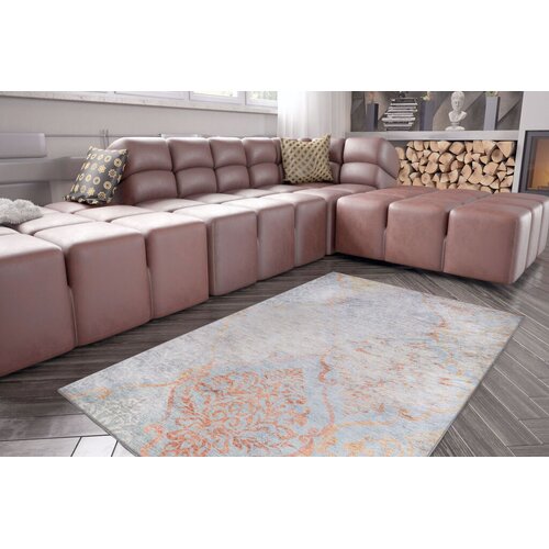 Conceptum Hypnose Tepih Fusion -AL 105, 150x230 cm, Sivo-narandžasti Cijene