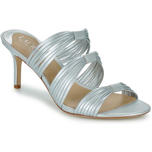 Polo Ralph Lauren Natikači LORRAINE-SANDALS-HEEL SANDAL Srebrna Cene