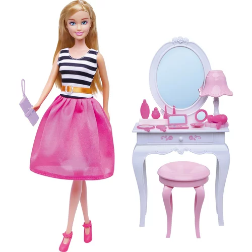 Masen Toys MASEN-TOYS punčka s toaletno mizico in dodatki