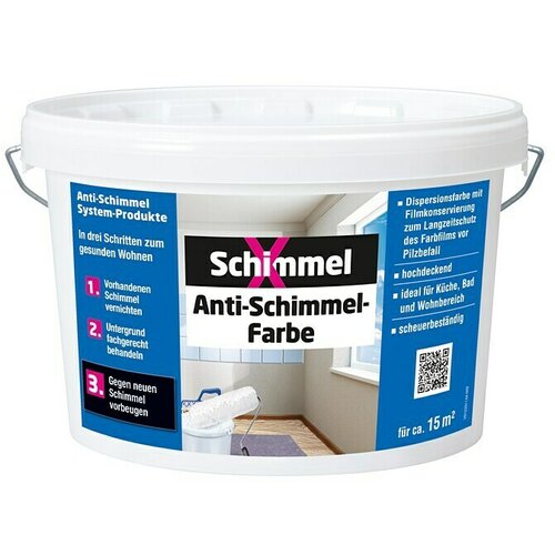 SchimmelX Stenska barva proti plesni (2,5 l, Mat) Cene