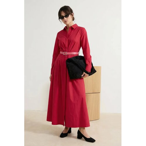 Trendyol Modest Ženska haljina Tctss26Eb00042, Crvena Cene
