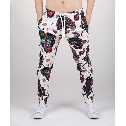 Aloha From Deer Unisex's Panther Tribe Sweatpants SWPN-PC AFD680 Cene